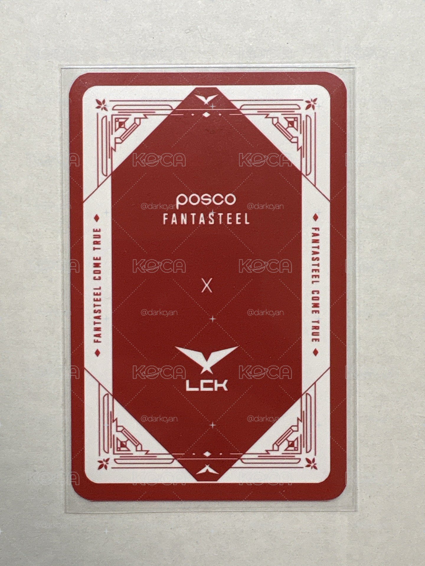 LCK決賽Posco小卡 Doran 夏決卡