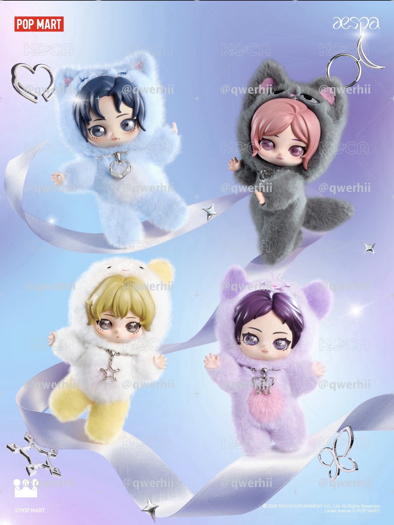 aespa popmart聯名盲盒