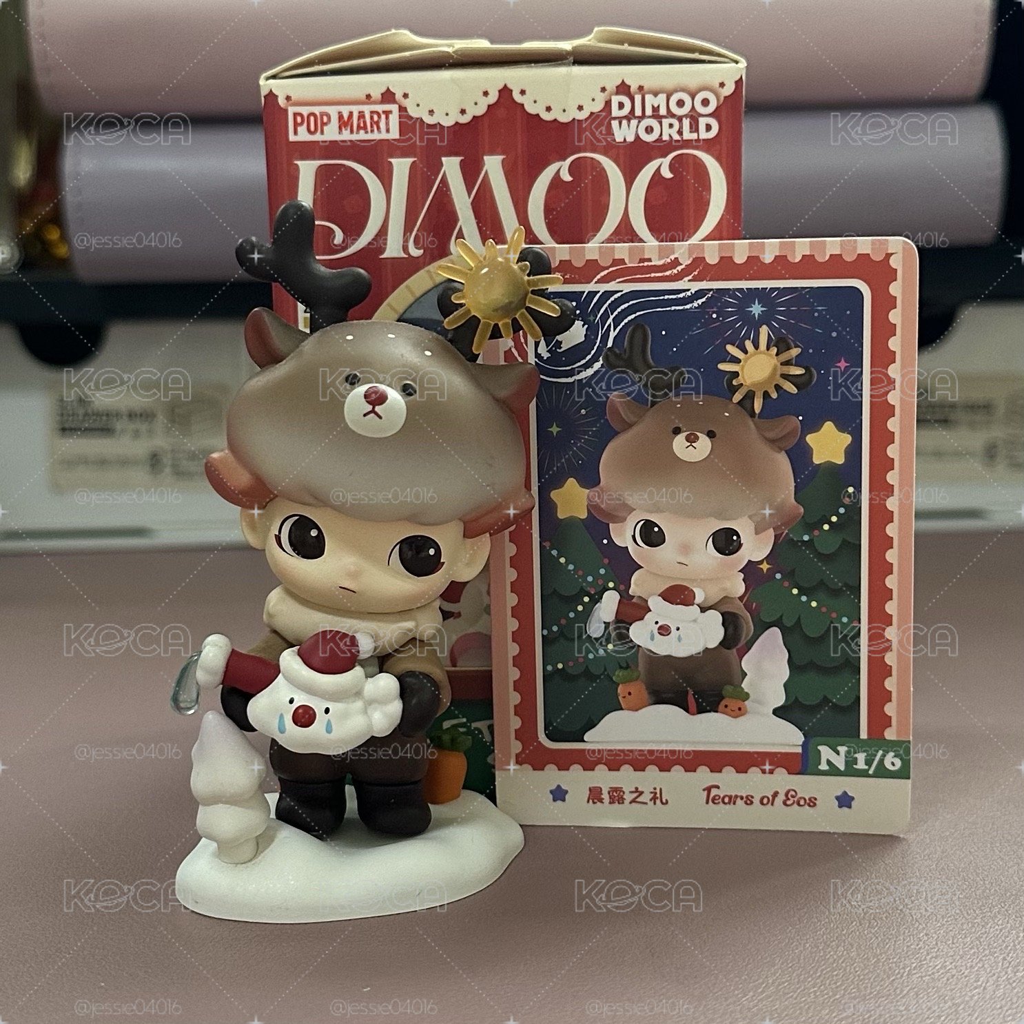 DIMOO 雪人的來信 晨露之禮