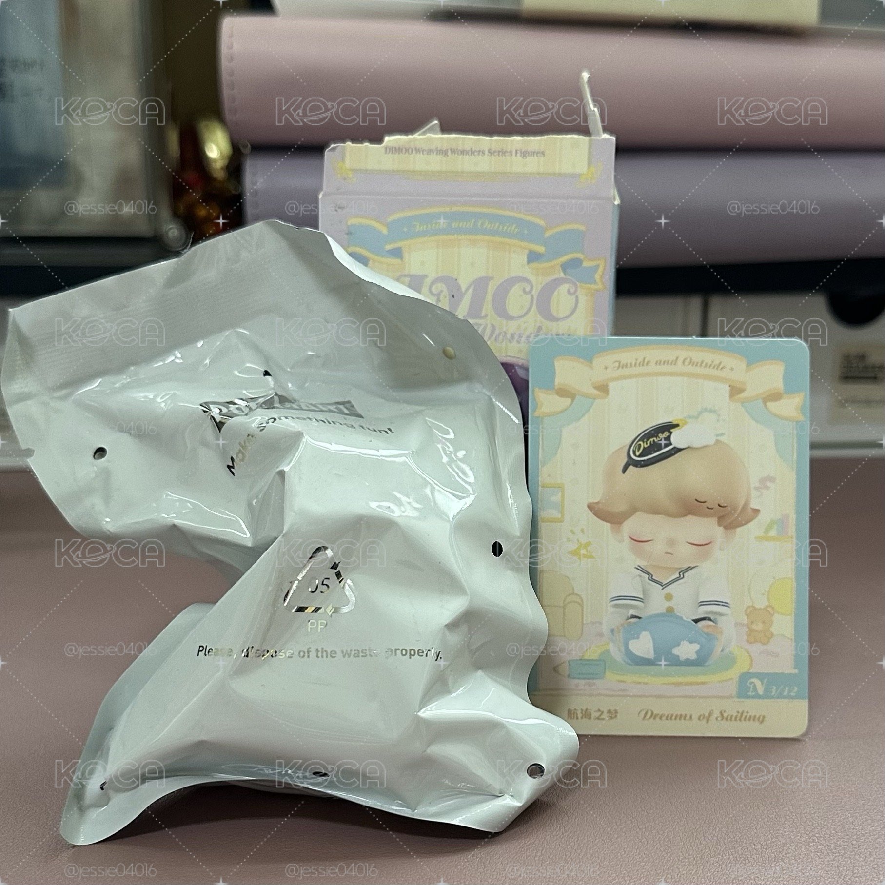 DIMOO 蝴蝶之夢 未拆袋 航海之夢