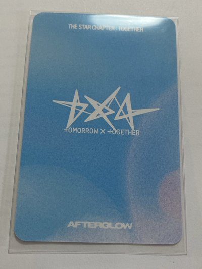 正四 專輯卡 Afterglow ver.