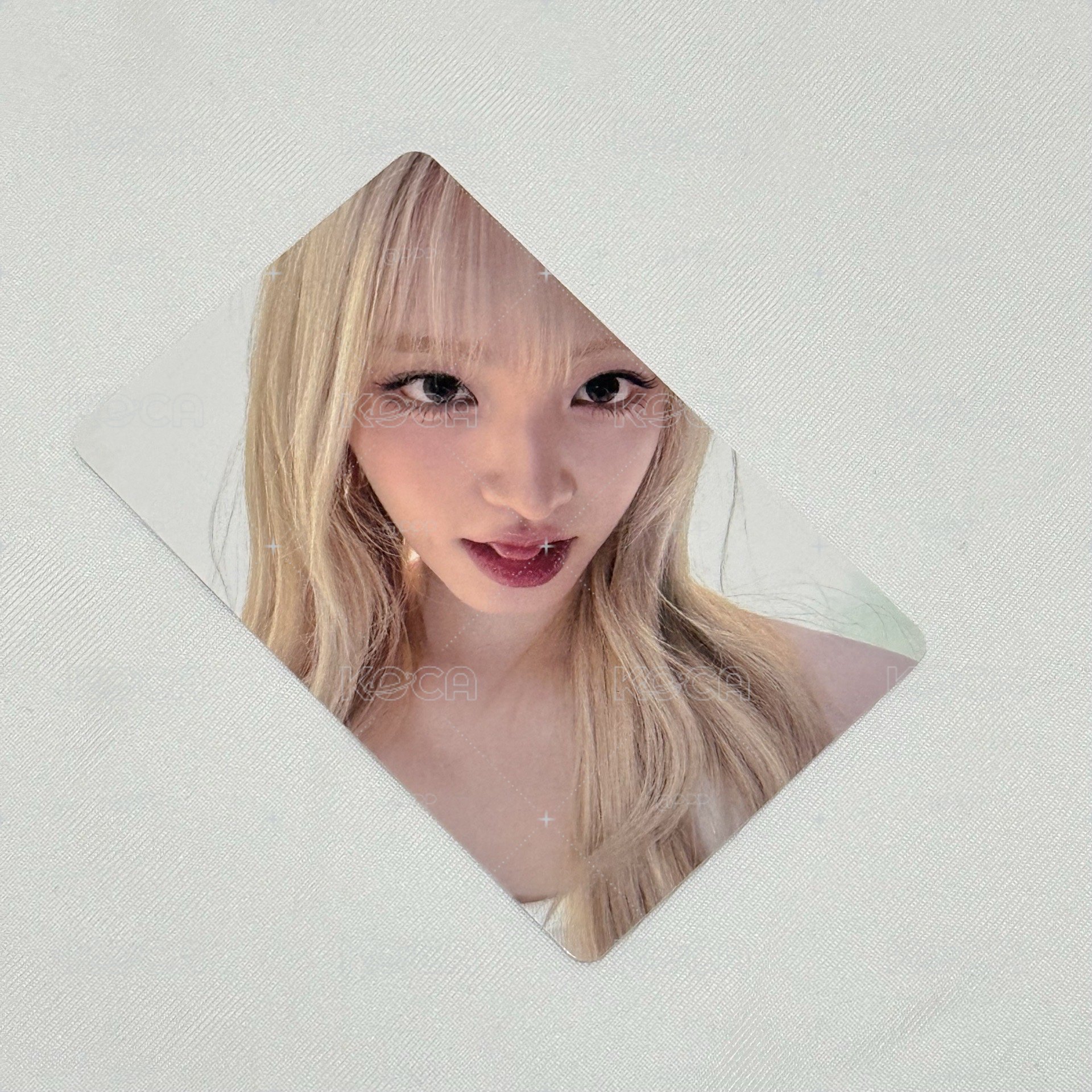 IVE SWITCH一直娛1.0簽售吐舌栗 中文卡背