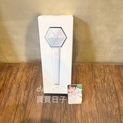 EXO 正版 官方手燈 OFFICIAL FANLIGHT 3.0 全新 有小卡 伯賢 外盒微損