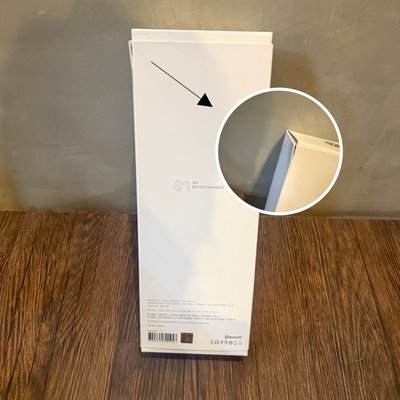 EXO 正版 官方手燈 OFFICIAL FANLIGHT 3.0 全新 有小卡 伯賢 外盒微損