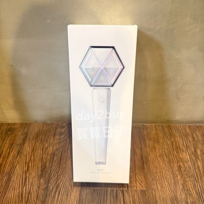 EXO 正版 官方手燈 OFFICIAL FANLIGHT 3.0 全新 有小卡 伯賢 外盒微損