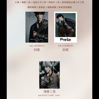 段宜恩 Perla A版雜誌全套