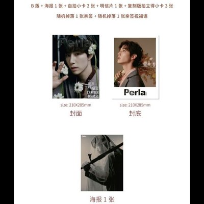 段宜恩 Perla B版雜誌全套