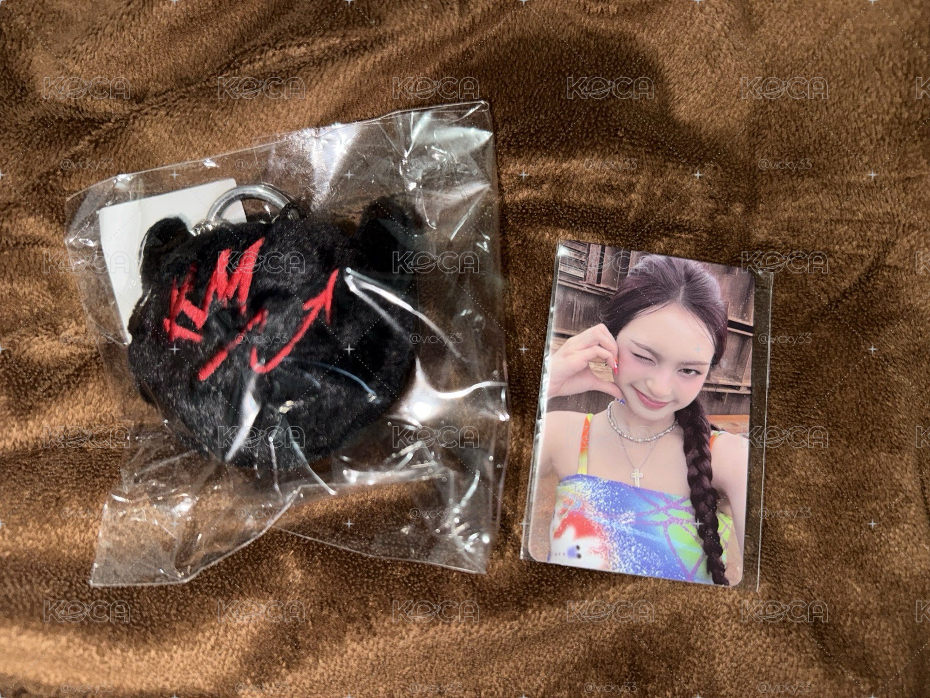 Babymonster黑球PSYCHO吊飾
