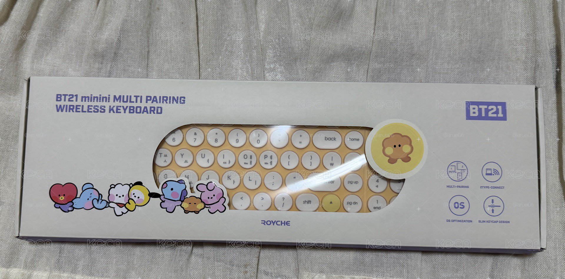 BT21 minini 鍵盤 SHOOKY
