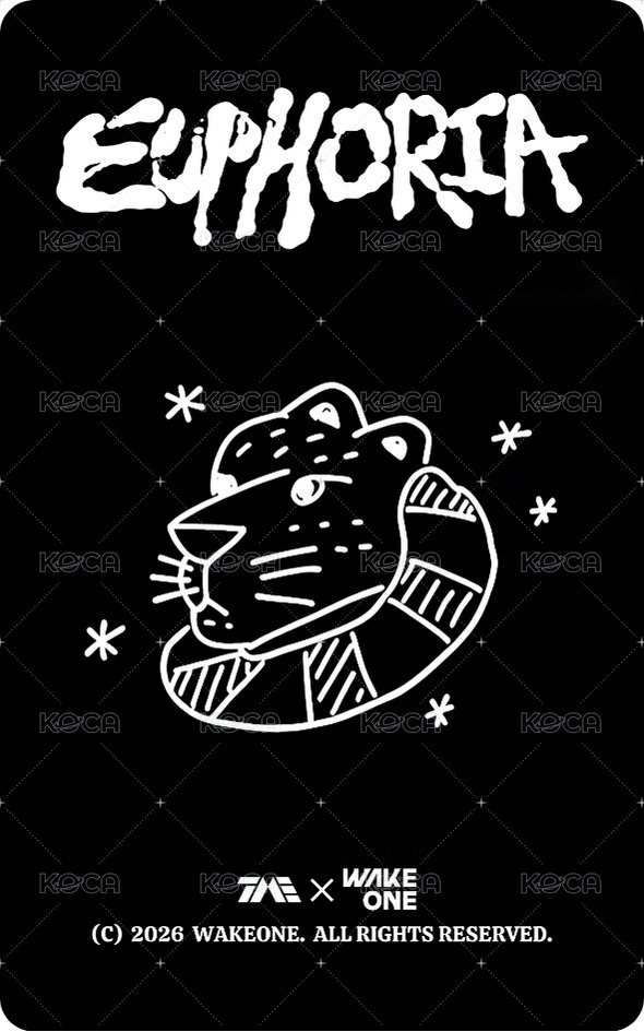 迷一 QQ音樂 三星·清新手繪卡 星光卡  背面
