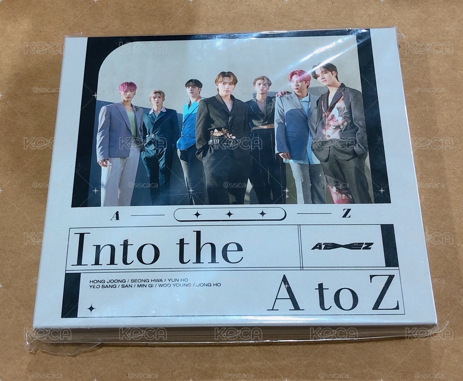 ATEEZ 日專 空專 Into the A to Z 專輯 ATINY盤 / 通常盤