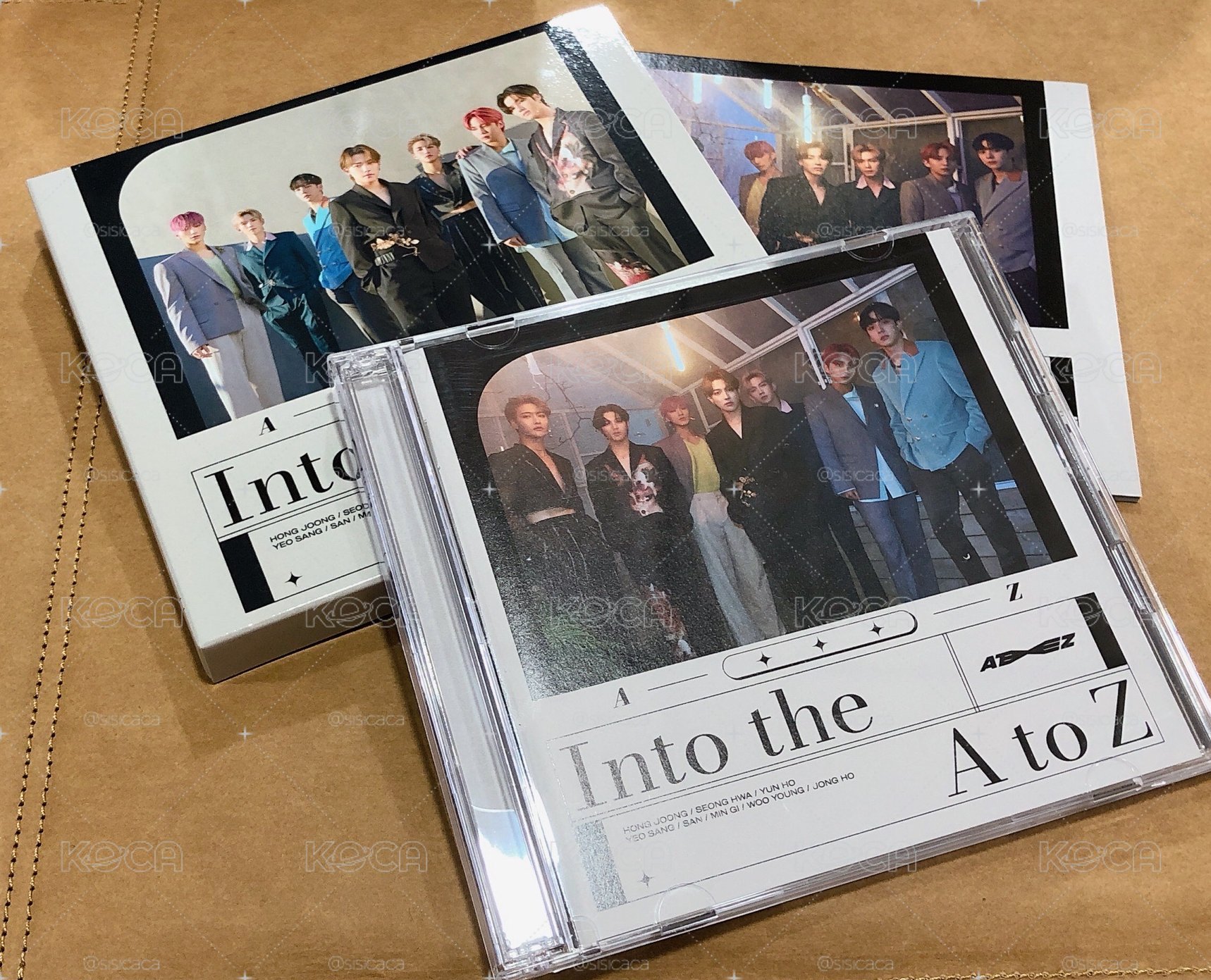 ATEEZ 日專 空專 Into the A to Z 專輯 ATINY盤 / 通常盤