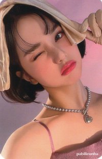 Peach C x Eunha 代言卡 