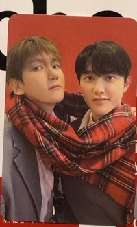 白嘟CP雙人卡-伯賢&嘟