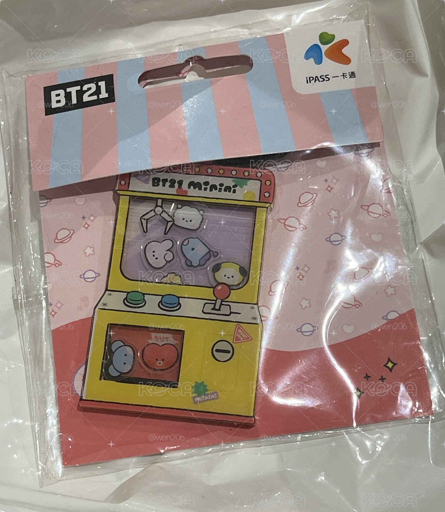 BT21 搖搖樂一卡通 全新未拆