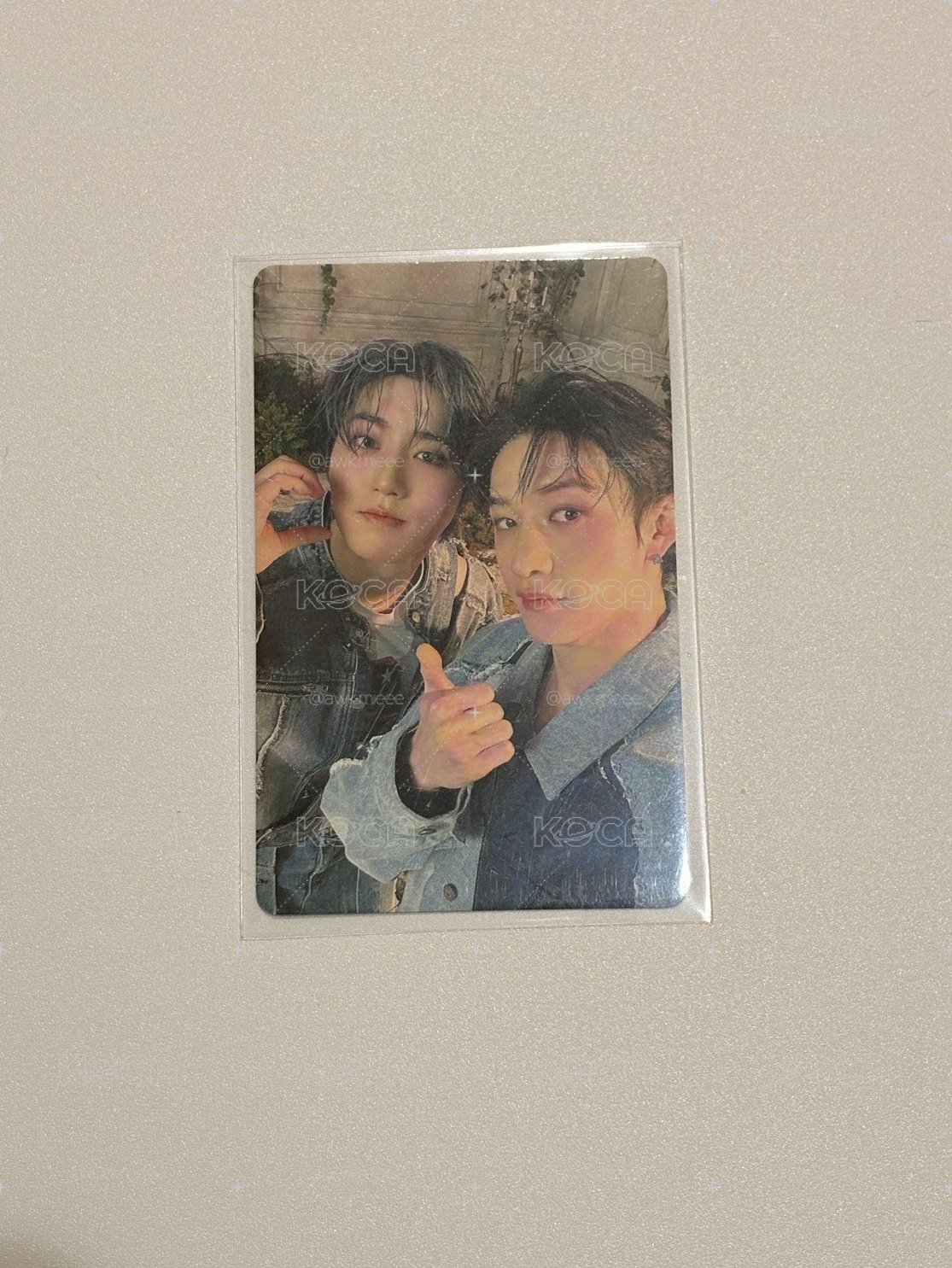 Hollow JYP JAPAN Fanclub 特典卡 - 燦城