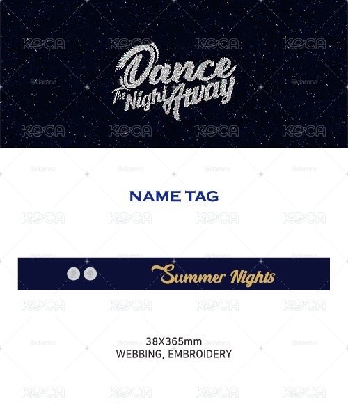 TWICE Summer快閃店 旅行飄帶 掛帶