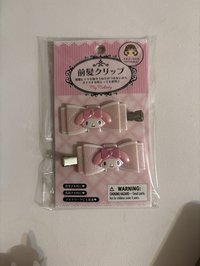 美樂蒂髮夾（僅拆檢未使用）