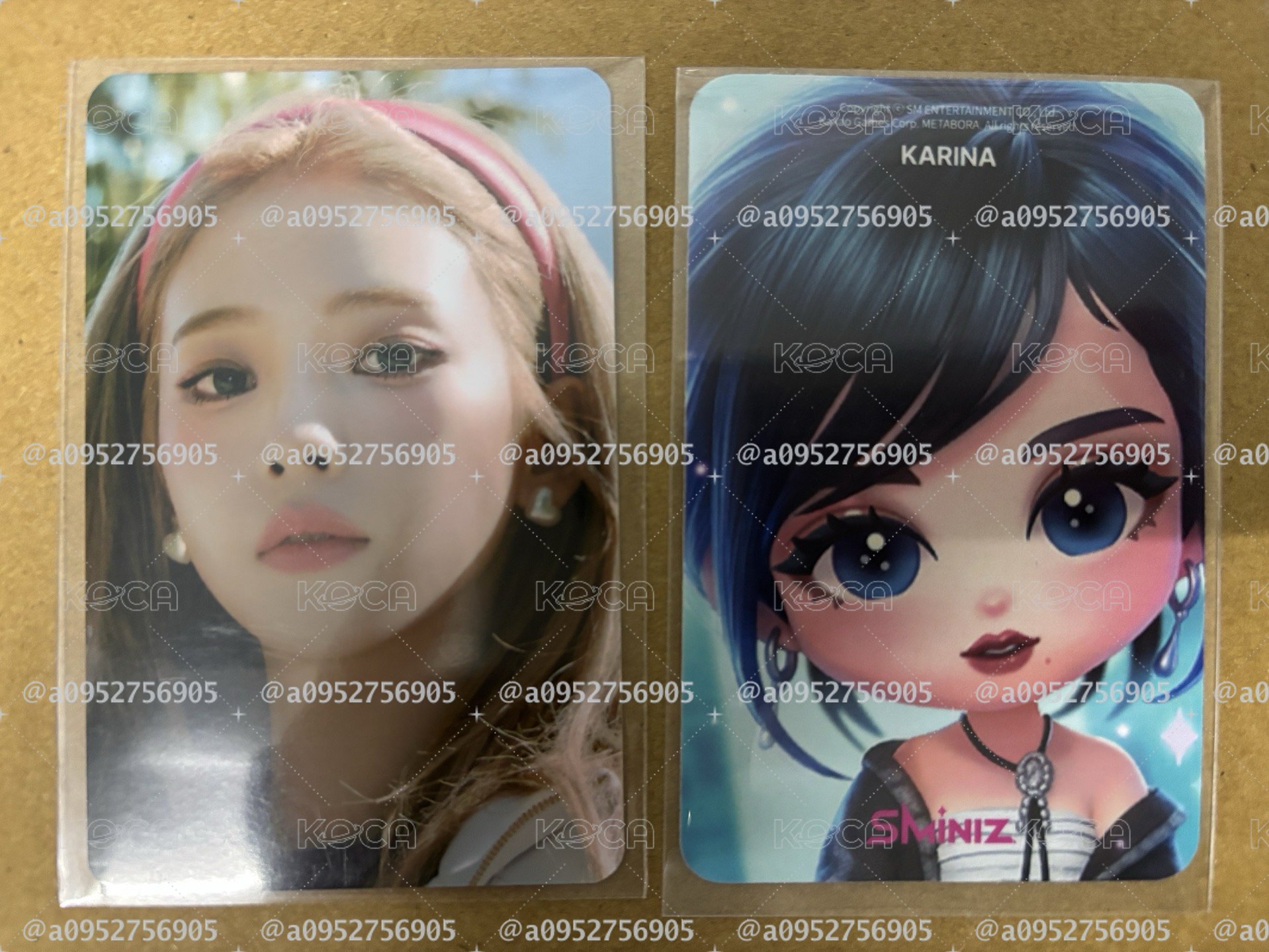 aespa Karina 柚子 SMiniz曠野快閃 任務卡 柚-69