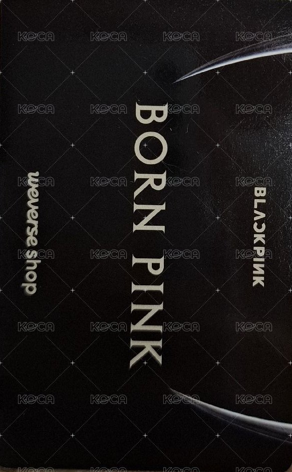 BORN PINK wvs 特典卡  背面