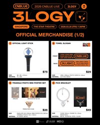 2026 CNBLUE LIVE WORLD TOUR ‘3LOGY’ 新加坡場MD