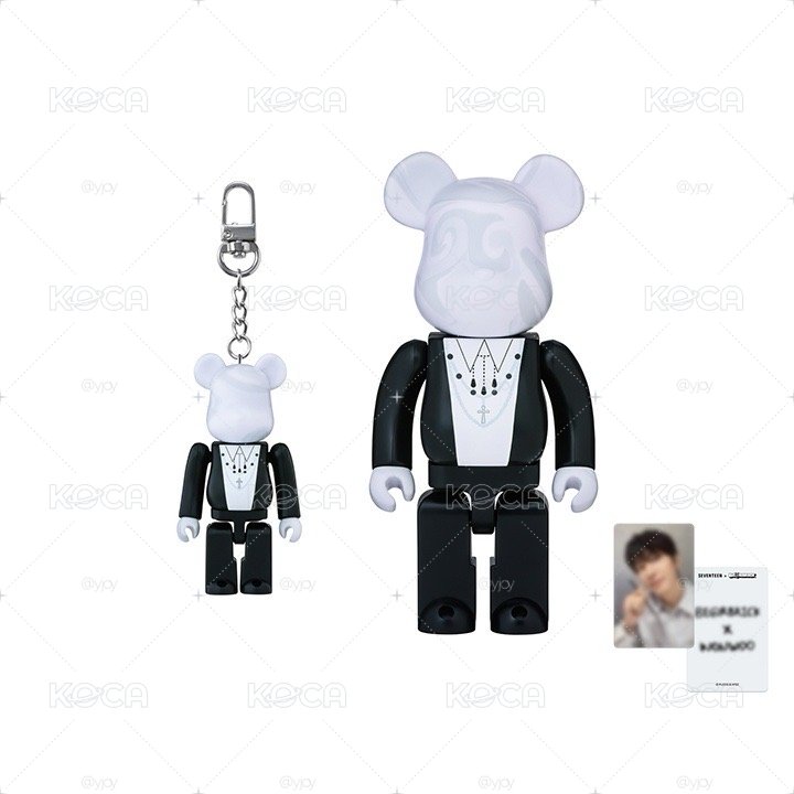 [ 現貨 ] SEVENTEEN SVT BE@RBRICK 庫柏力克熊  圓佑組 400%+100%