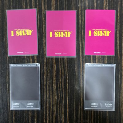 i-dle 迷七 I SWAY 塔店1.0特典卡