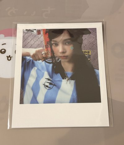 aespa 劉知珉 Karina 2025 台曆 拍立得 柚 小卡