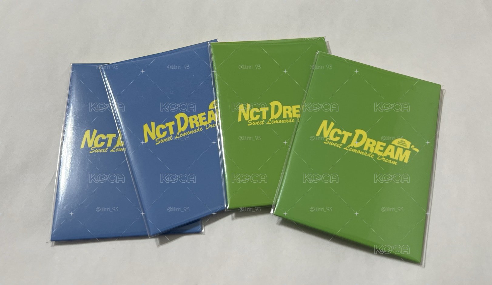 NCT DREAM 2026年曆後續隨機卡包AB