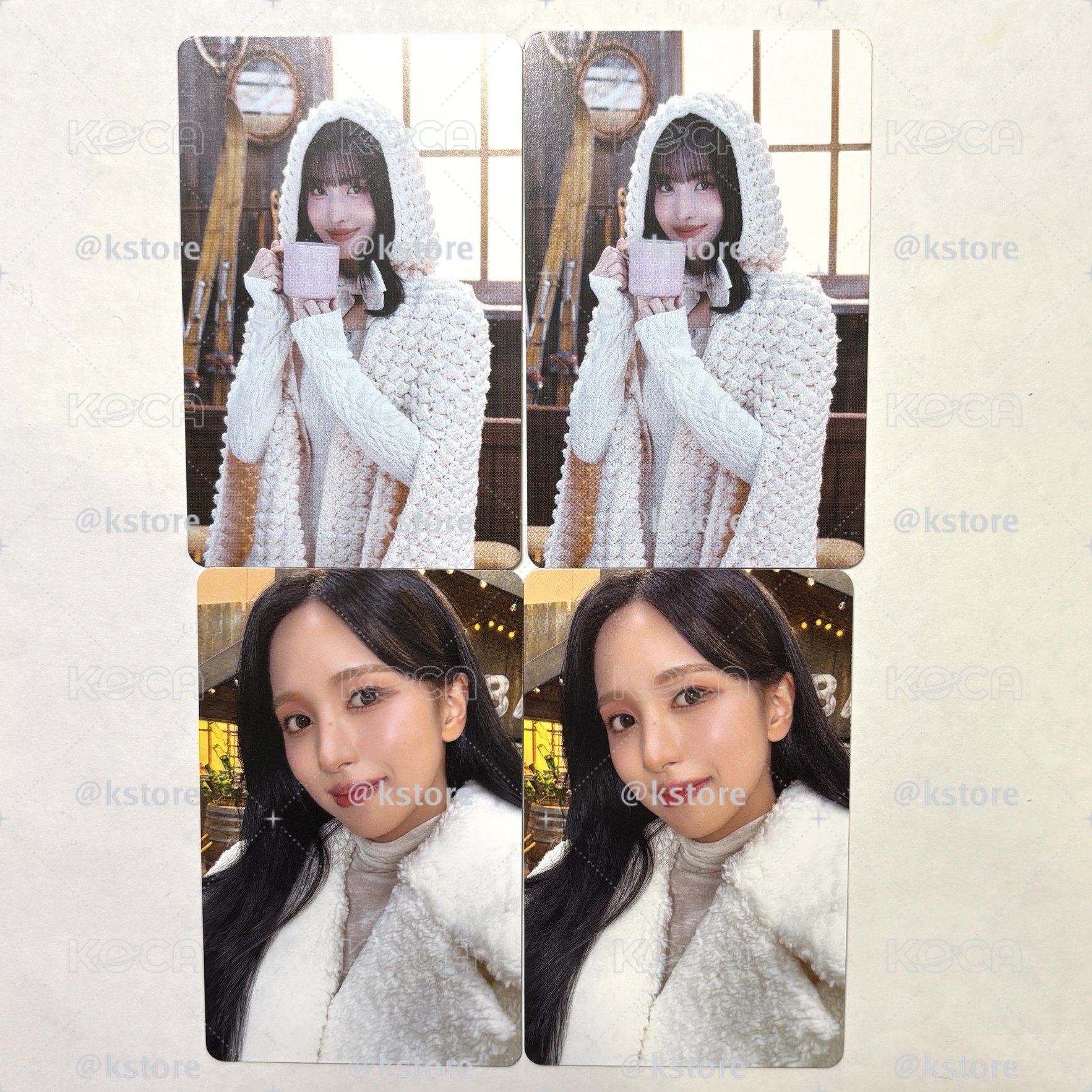 TWICE MINA MOMO（冬日滿額、塔店咖啡卡）