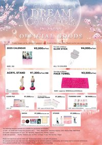 NuNew 1st Concert Dream Catcher 日本場周邊
