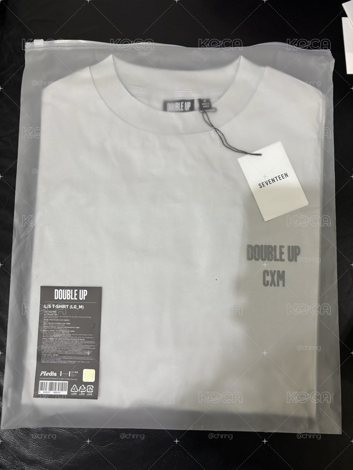 長袖灰T size:M