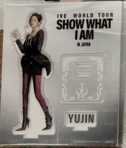 IVE SHOW WHAT I AM 日巡大阪 安立牌 安兪真立牌