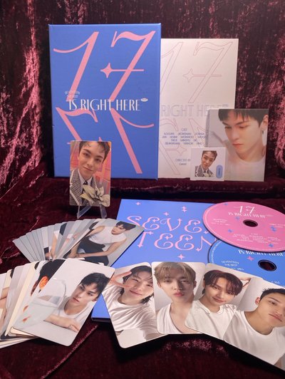 ⎝SEVENTEEN⎞降價售🥊'17 IS RIGHT HERE' DEAR Ver. VERNON 全專 wvs特典