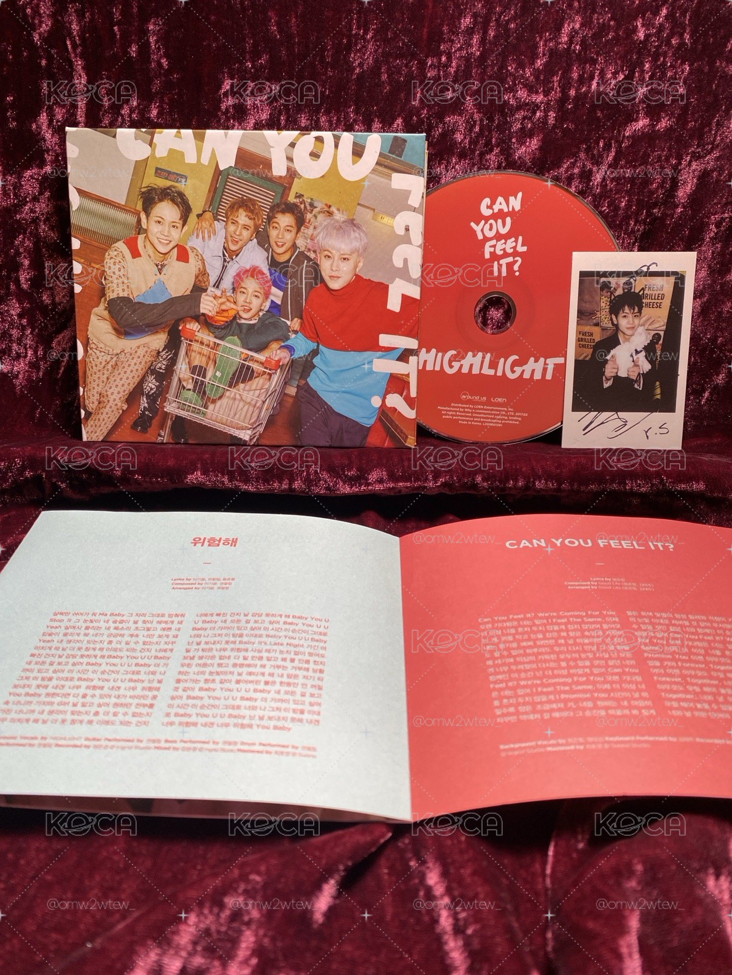 ⎝HIGHLIGHT⎞降價售 🥊’Can You Feel It?’ Sense Ver. 全專