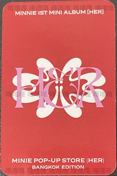 Minnie HER泰國快閃滿額卡 黃衣