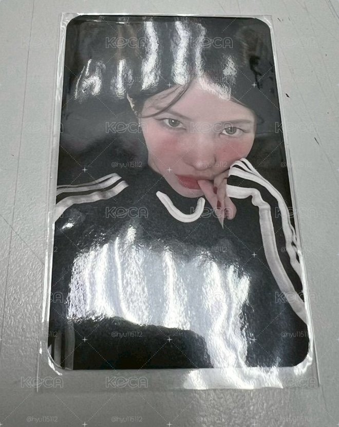 idle展覽快閃店 小娟入場卡（中文卡背）
