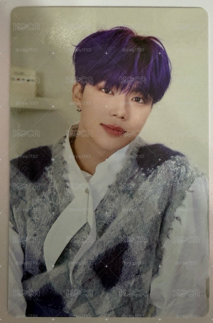 ZB1 2025 SEASON’S GREETING 年曆卡 小卡 朴乾旭 GUNWOOK