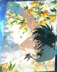 漫研社 晝雨晴空 色紙 