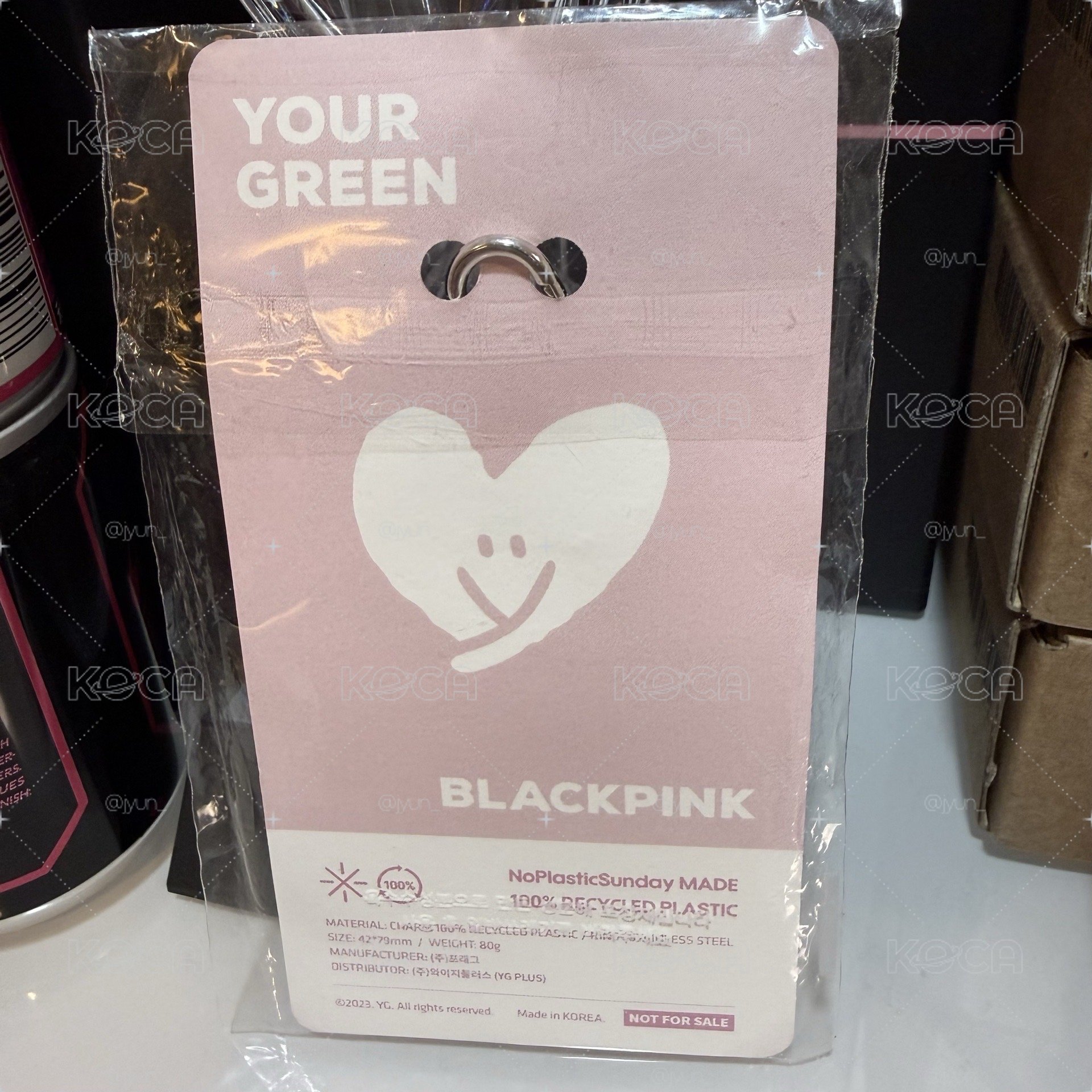<BLACKPINK>your green鑰匙圈（未拆）一枚