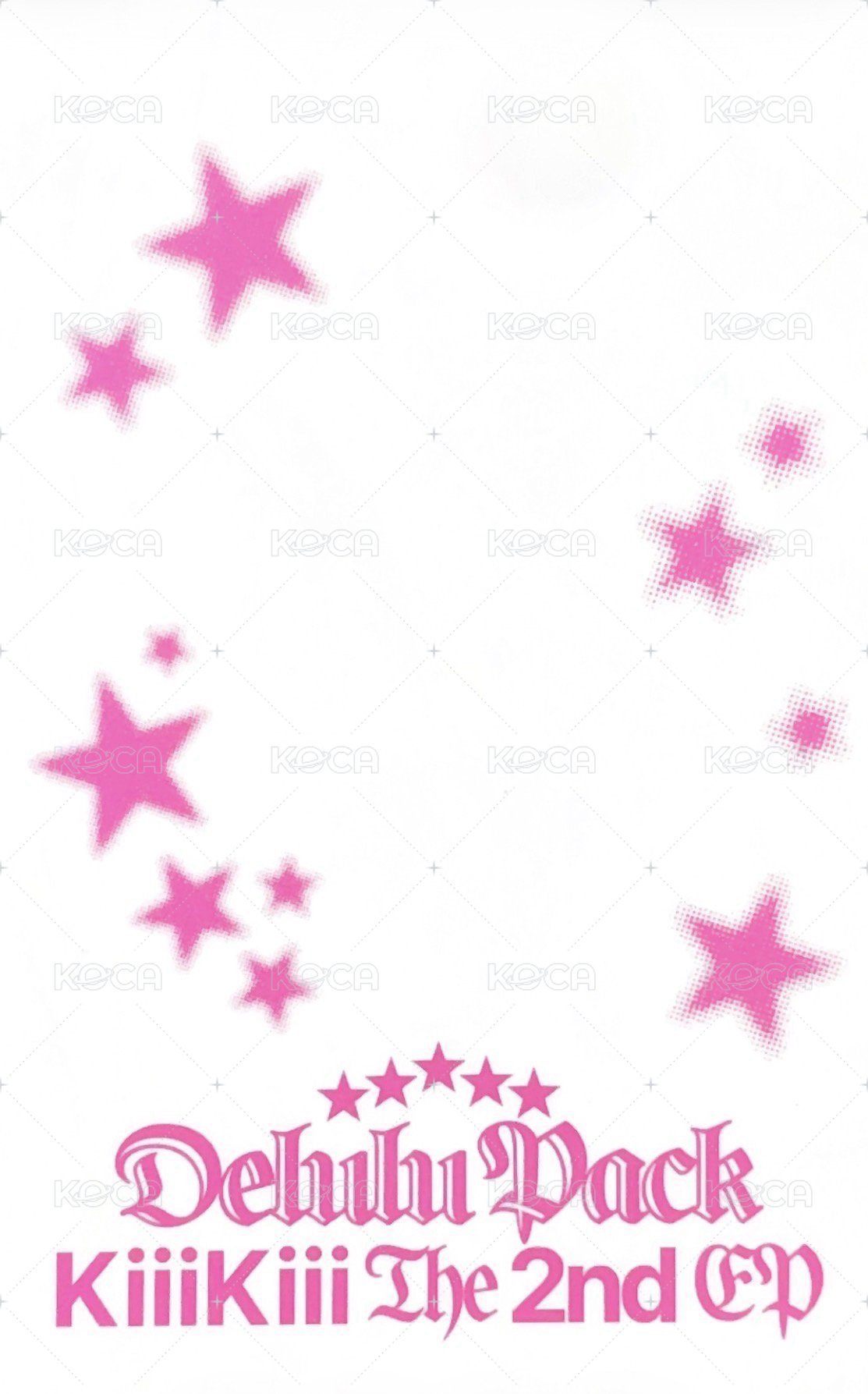 Delulu Pack 打歌卡 404(New Era) 全勤 背面