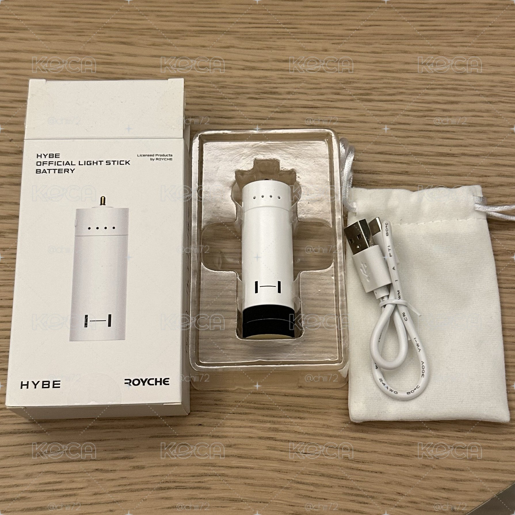 hybe官方手燈電池 僅拆檢未使用過