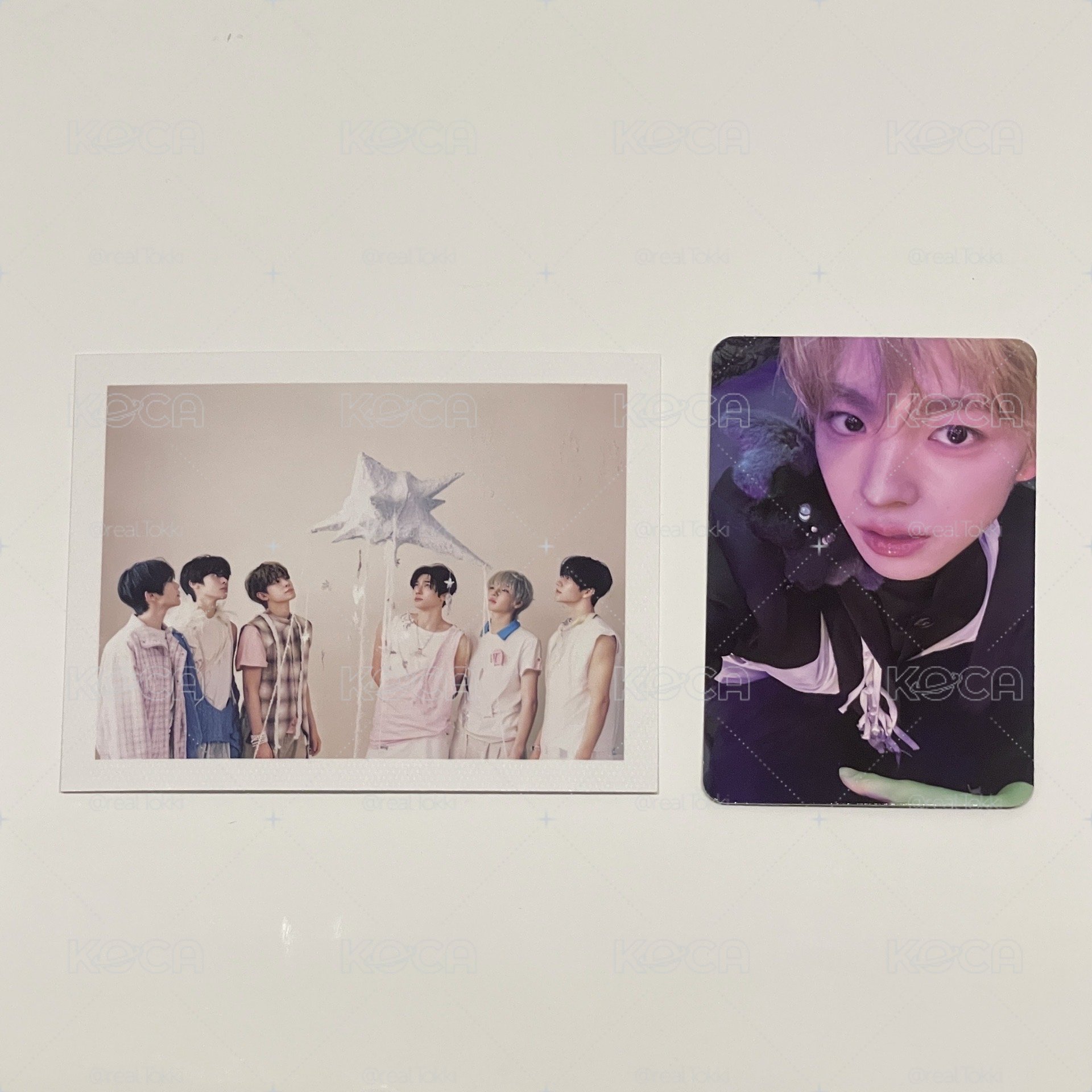 NCT WISH 黑色wichu Yushi小卡+拍立得