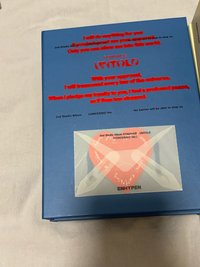 藍版 明信片元 戒指訓