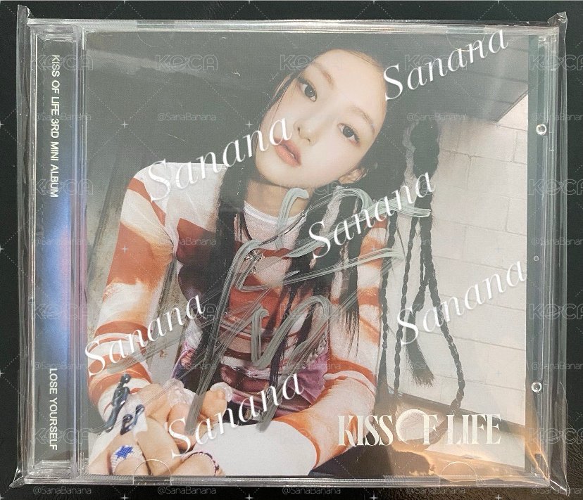KISS OF LIFE - 3rd Mini Album 《LOSE YOURSELF》美版親簽（HANEUL 版）