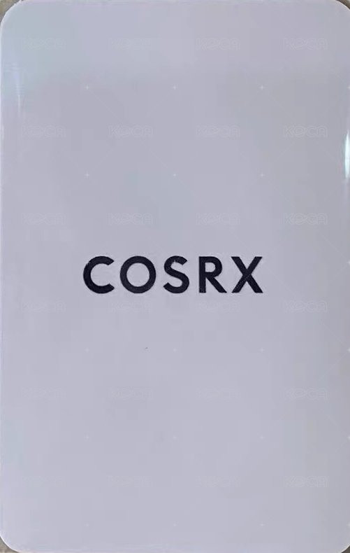 Somi X COSRX 代言卡  背面