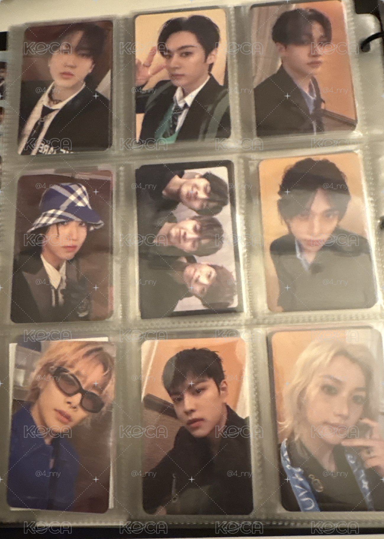 skz卡冊卡（無辰寅