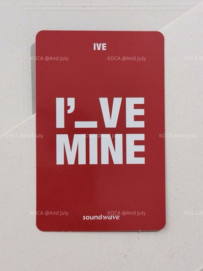I'VE MINE sw 2.0 幸運卡
