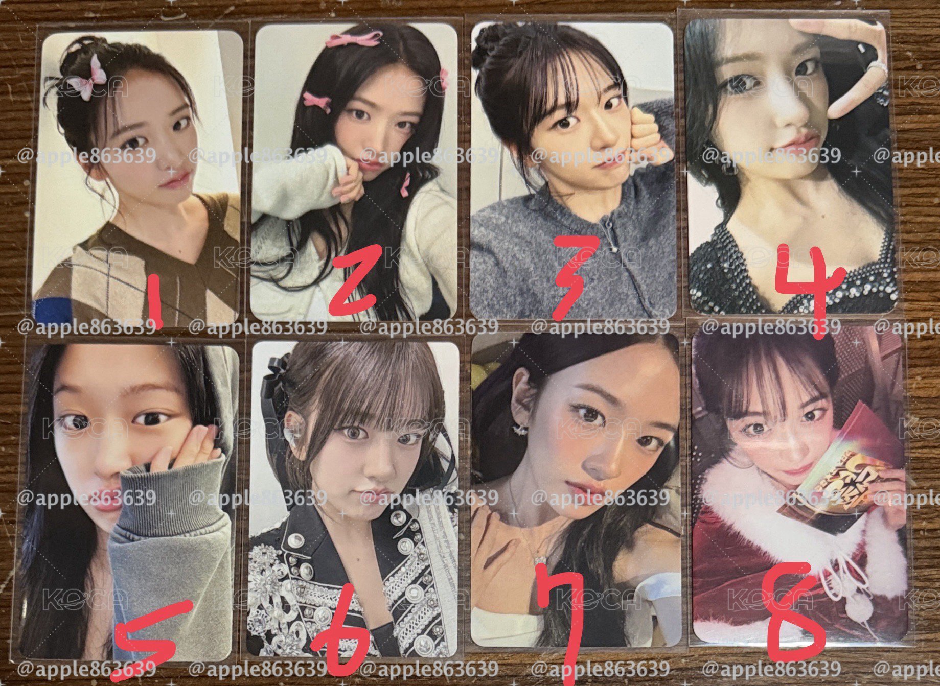 ive secert 安安幸運卡