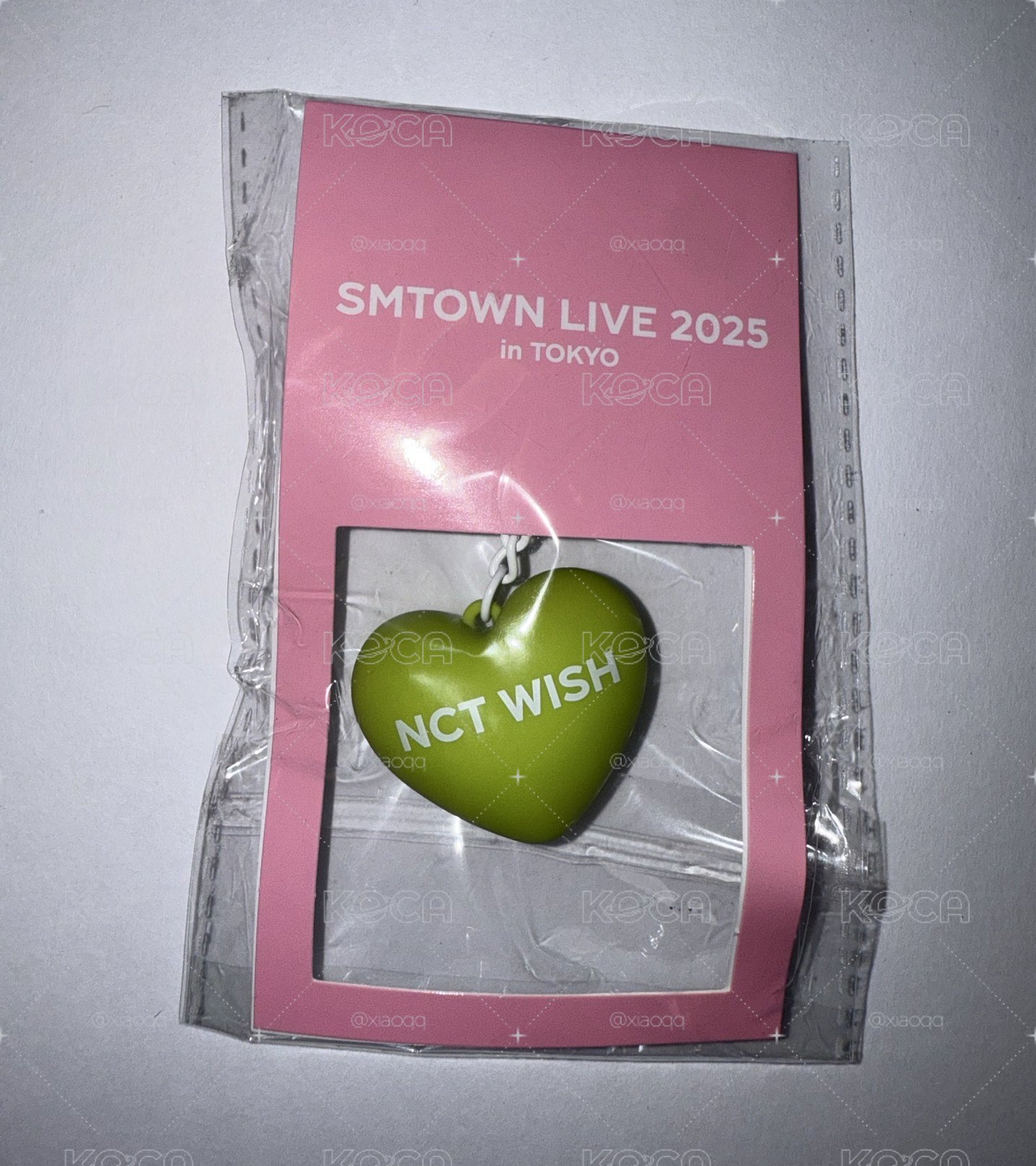 smtown nct wish愛心吊飾
